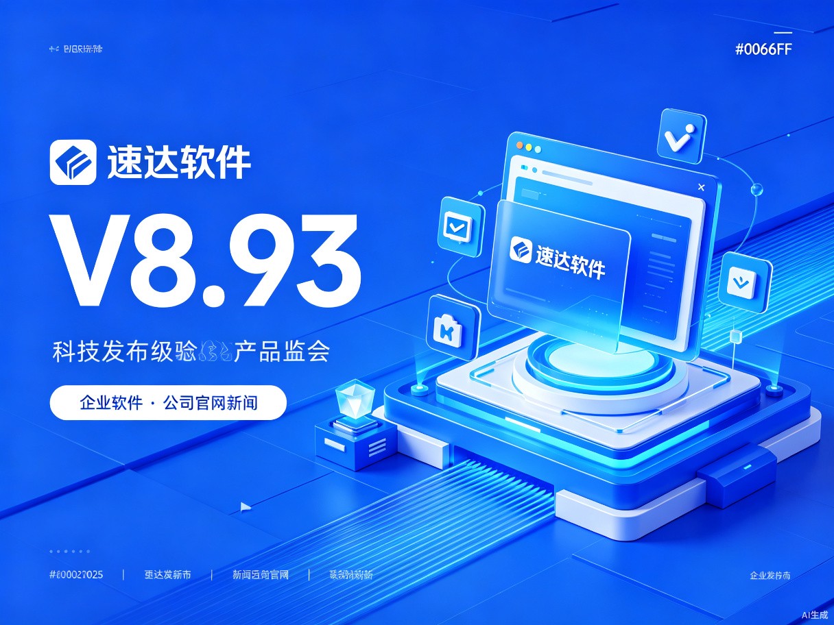 速达V3/V3.Net/V300.Net V8.93版本发布 功能全面升级