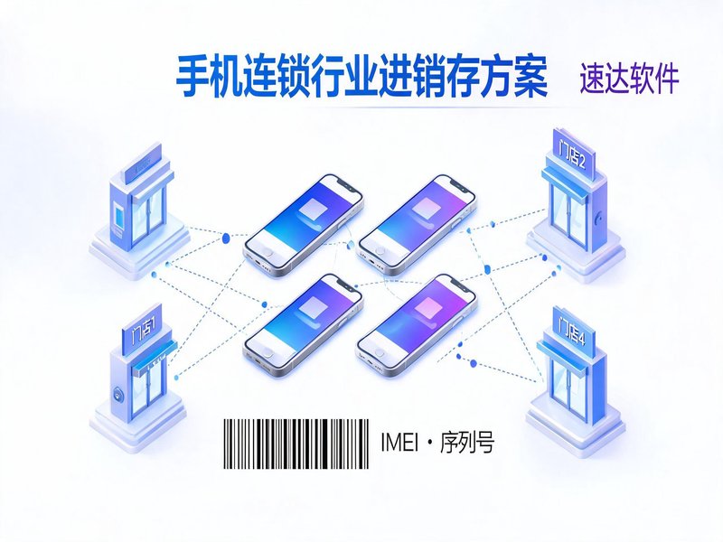 手机连锁行业进销存管理方案 串号管理与多店连锁