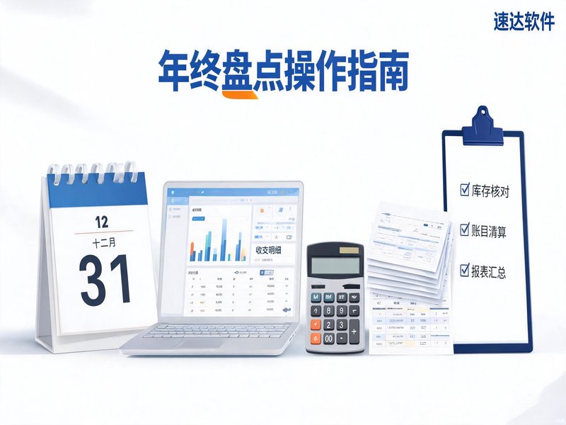 速达软件年终盘点操作指南 五大要点确保顺利结账