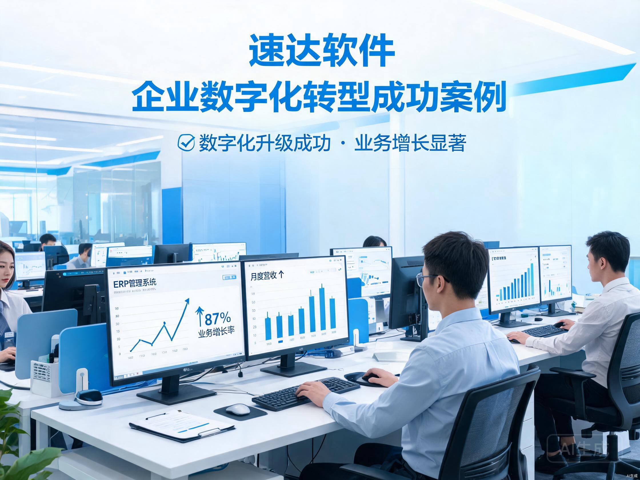速达软件助力企业数字化转型升级成效显著