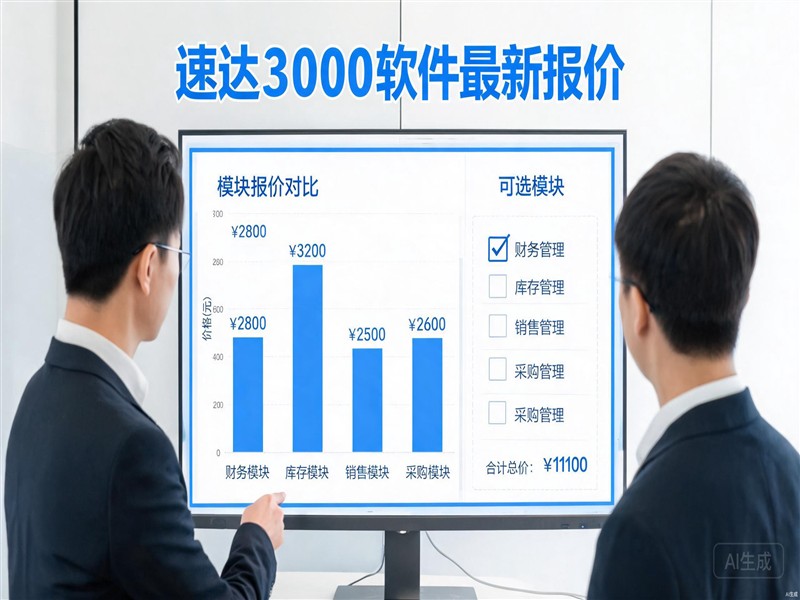 速达3000软件最新报价与功能模块全解析：全国中小企业ERP采购参考