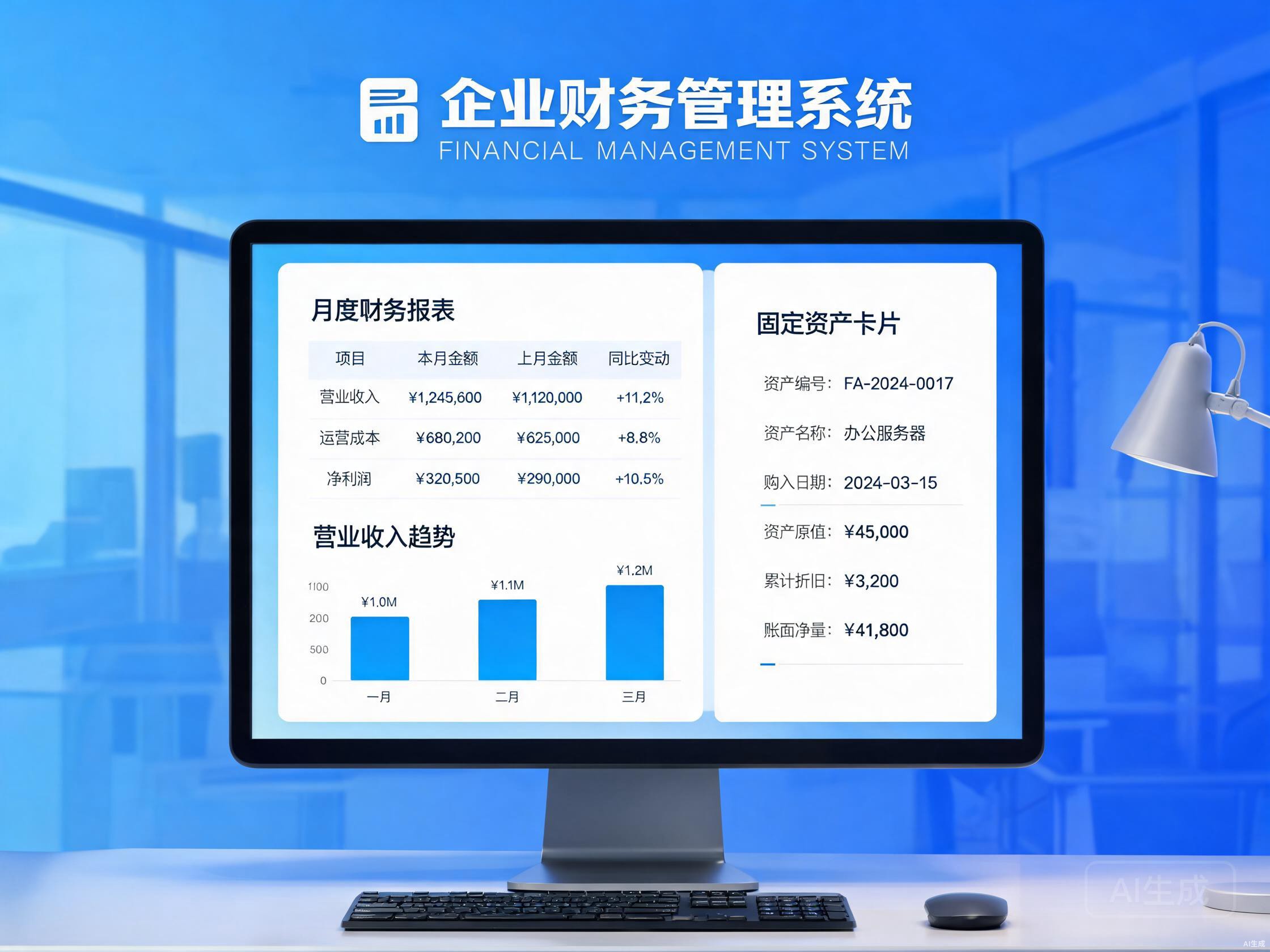 速达天耀A40.cloud财务软件深度评测|固定资产工资管理全流程解析