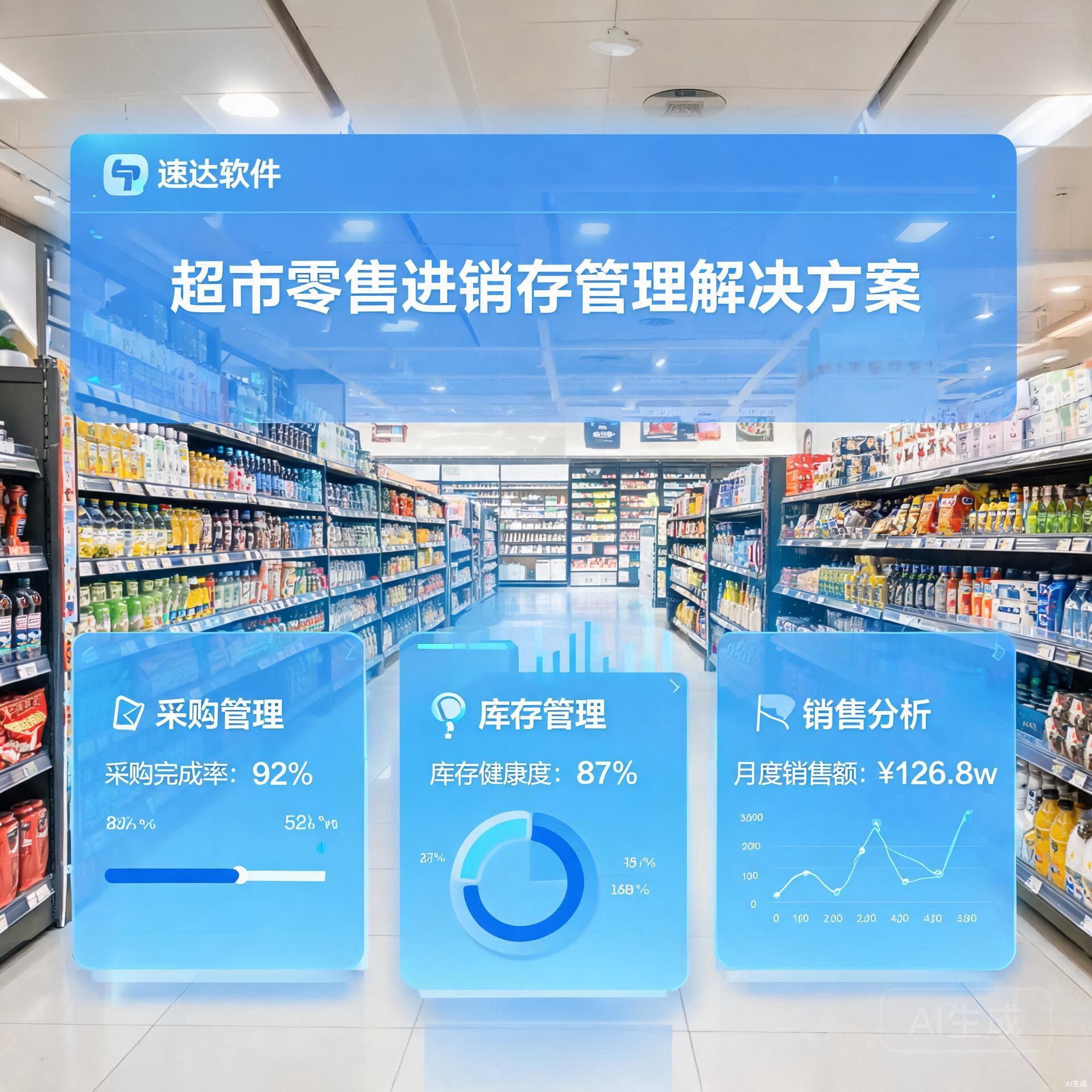 超市零售行业进销存管理方案
