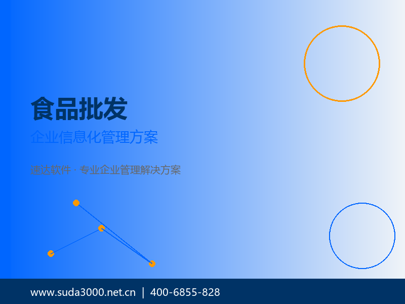 食品批发企业进销存管理方案 速达3000XP助力多级价格与双品牌运营