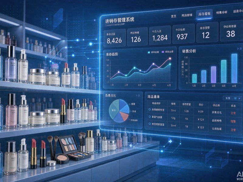 全国化妆品行业进销存管理方案|速达软件批次效期与多规格管控