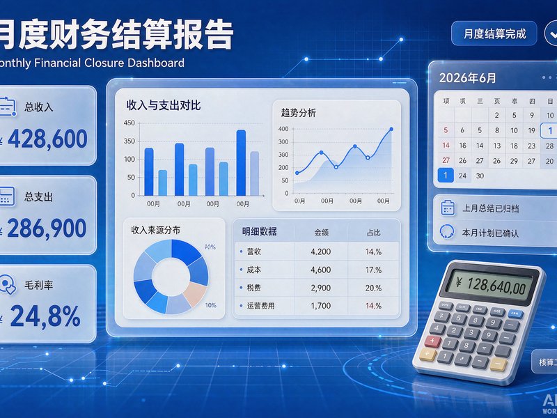 速达软件月末结转与月结操作教程｜全国企业财务结账避坑指南
