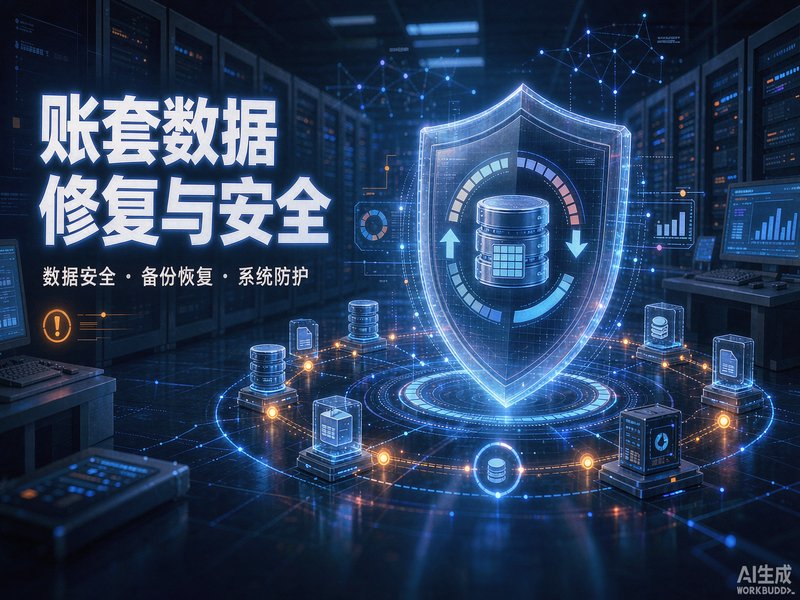 速达软件账套数据异常修复方法与全国企业数据安全保障指南
