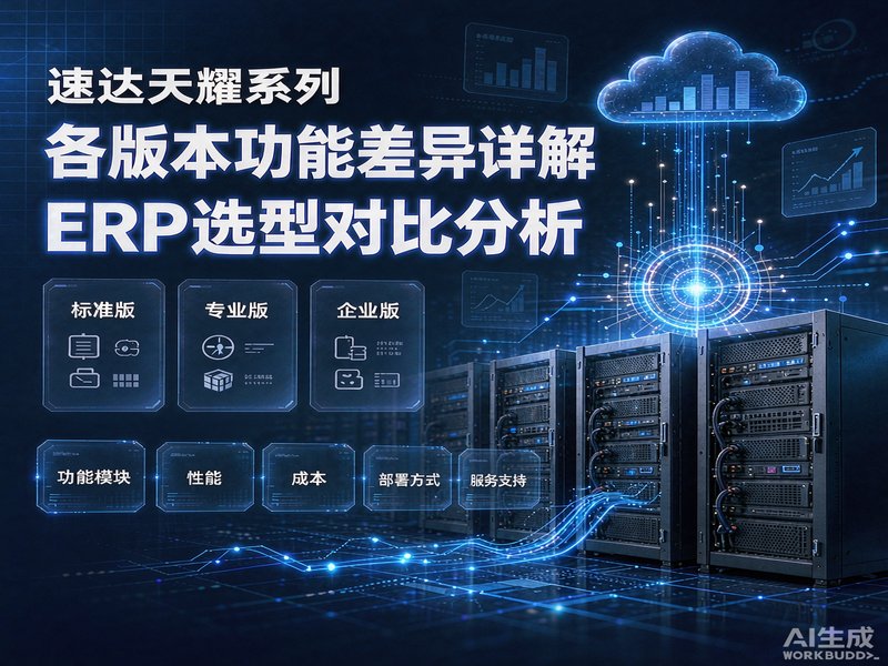 速达天耀系列各版本功能差异详解｜全国企业进销存财务ERP选型对比分析