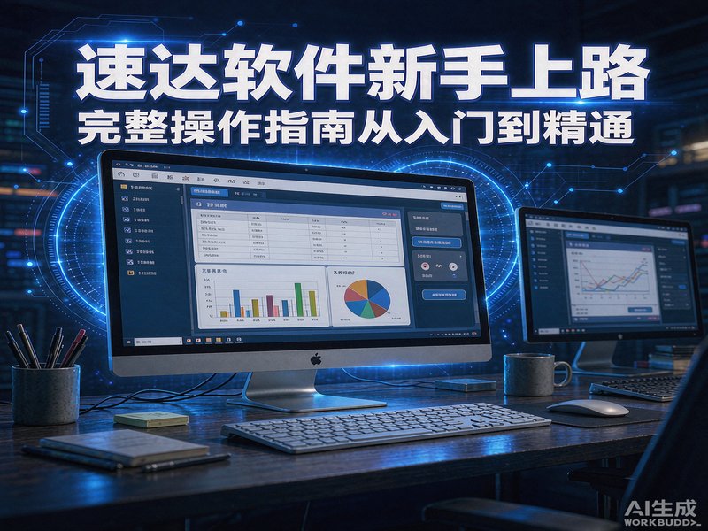 速达软件新手上路完整操作指南｜全国企业从安装部署到日常使用全流程教程