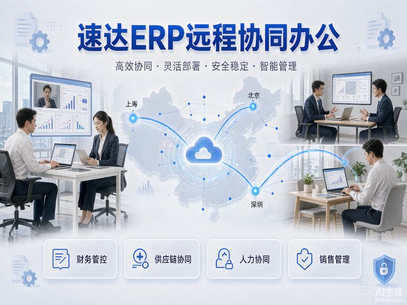 速达ERP异地登录与多站点远程协同办公设置教程