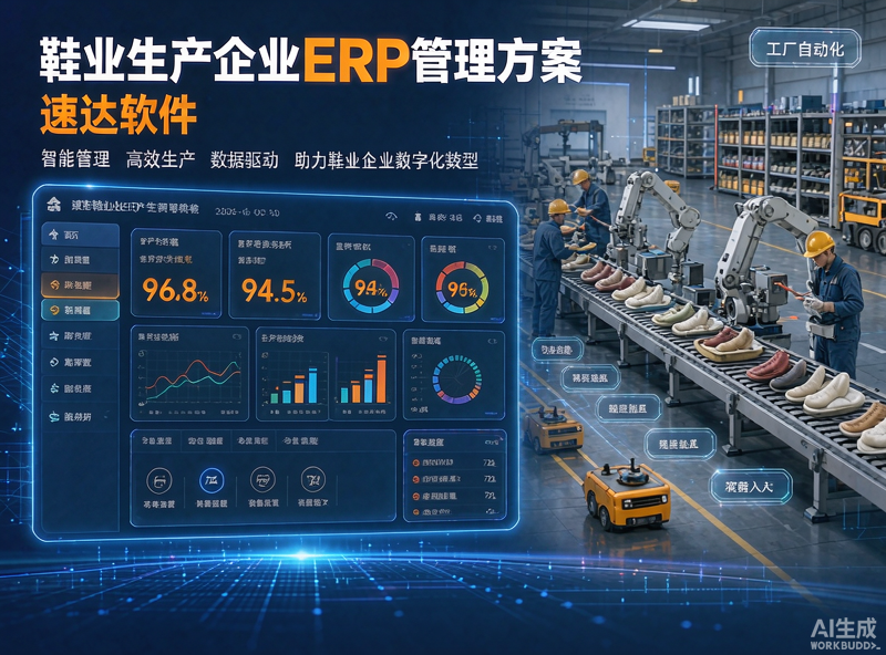 鞋业生产企业ERP管理方案 速达5000工业版助力制鞋业数字化转型