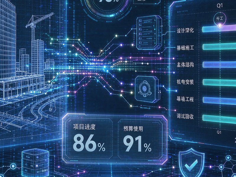 全国工程项目型企业管理数字化升级方案|速达ERP项目成本与进度协同管控实战
