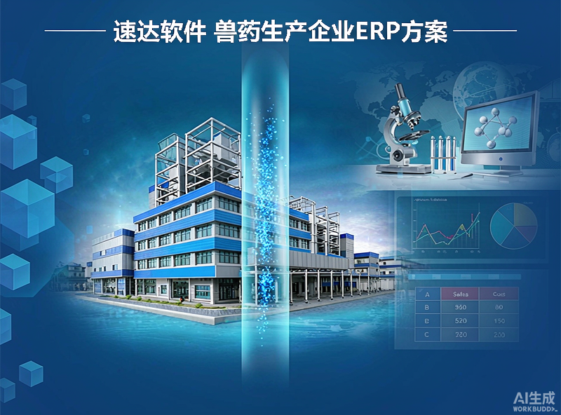 兽药生产企业信息化升级方案 速达5000工业版赋能生物科技精细化管理