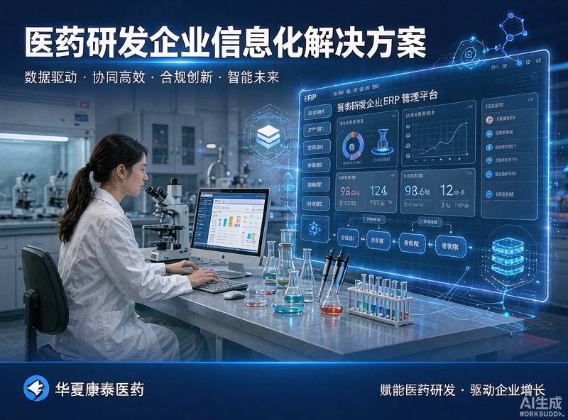 速达软件助力医药研发企业实现批号管理与委外加工全程管控