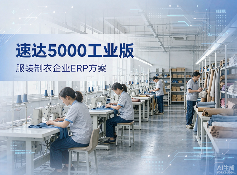 速达5000工业版 服装制衣企业ERP方案