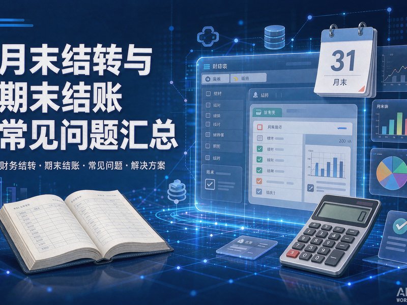 速达软件月末结转与期末结账常见问题汇总——全国企业财务月结操作避坑教程