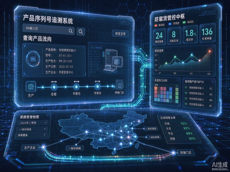 速达软件序列号追溯与防窜货管控设置教程|全国品牌企业渠道管理避坑指南