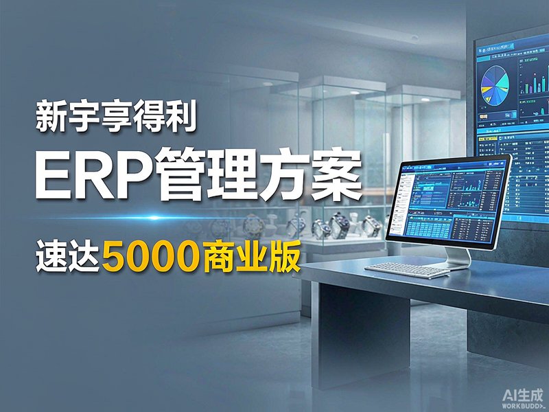 速达5000商业版助力新宇亨得利控股实现多品牌手表进销存与生产一体化管理