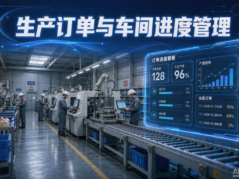 速达软件生产订单下达与车间进度跟踪操作教程｜工贸企业生产管控实操