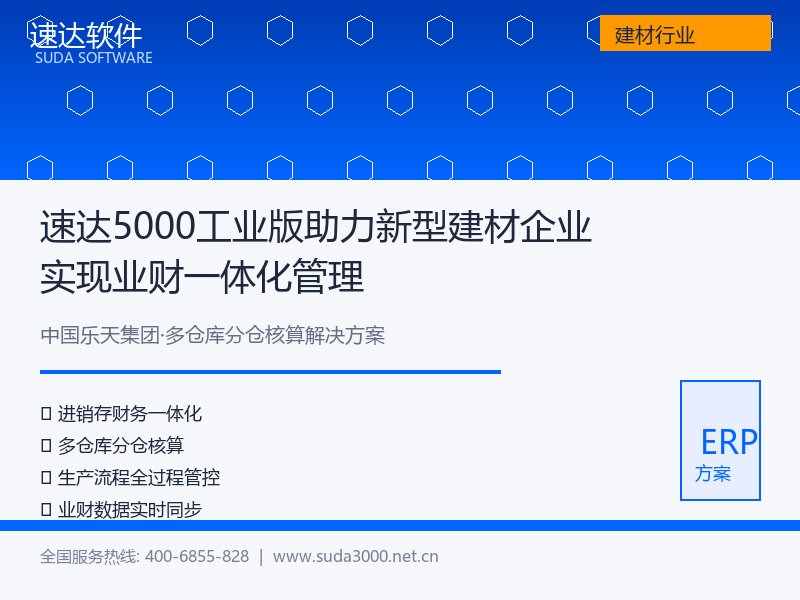 速达软件解决方案